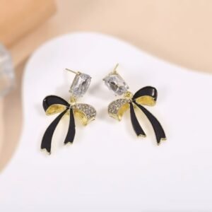 Glimmer Knot – Black Bow Sparkle