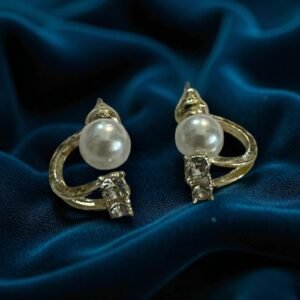 Korean Luxe – Double Crystal Glow earrings 