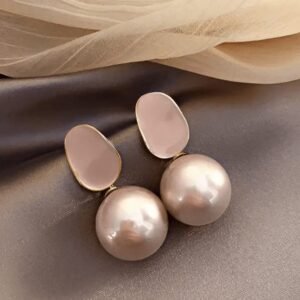 Pink Glimmer – Drop Pearl Elegance