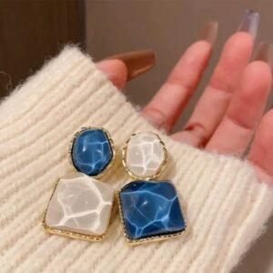 Korean Earrings, Latest Design , Stylish , Crystal, Trending
